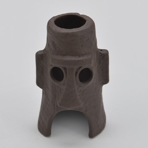 Caverne en céramique Aqua en forme de demi-cône pour aquarium, poissons combattants, crevettes Amano, cichlidés, bonsaï - Product Image 2