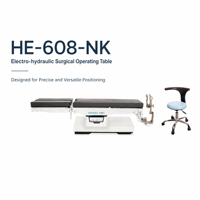 Table chirurgicale ultra-basse de 500 mm, électrique hydraulique, capacité de charge de 360 kg, pour la neurochirurgie et la chirurgie rénale
