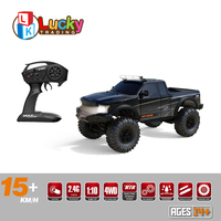 4 X4 Fernbedienung Crawler 1/10 Scale Simulation 2,4 GHz Elektro RC 4WD Offroad Truck