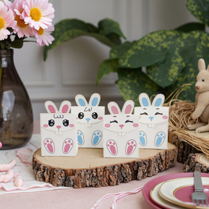 <strong>Easter</strong> Theme Rabbit Design Candy Treat Small Candy Paper <strong>Boxes</strong> <strong>Easter</strong> Party Favour <strong>Gift</strong> Packaging Paper <strong>Boxes</strong> for Kids - Product Image 6
