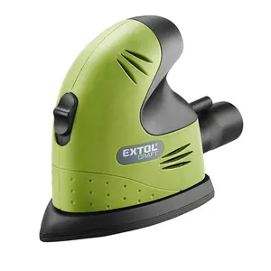 407130 EXTOL Craft 125W Điện Xách Tay Ngẫu Nhiên Một Tay Delta Rung Sander/Palm Sander/Orbital Sander Với Giấy Nhám