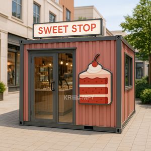 ร้านกาแฟ ร้านอาหาร คาเฟ่ โกดังสำเร็จรูปคุณภาพสูง บาร์คอนเทนเนอร์สำเร็จรูปปรับแต่งได้ - Product Image 4