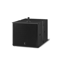 LCA-112Single sistem Line Array aktif 18 inci, peralatan suara luar dan dalam ruangan, sistem suara Pro Audio