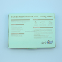 Feuilles de nettoyage de sol domestiques pour nettoyer les feuilles de concentré de nettoyant de sol parfumées solubles dans l'eau