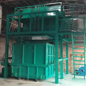 Semi Automatic Batch Foam Production Making Machine For Furniture Manual Polyurethane Sponge Foam Machine