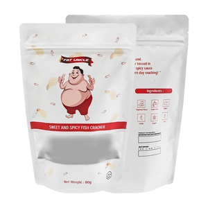 Kantong Makanan Ziplock Custom, Pouch Berdiri dengan Jendela, Resleting, dan Fitur Keamanan untuk Camilan, Permen, Kacang PET/PA/AL/CPP - Product Image 3