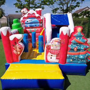 <span class=keywords><strong>Château</strong></span> gonflable en plein air pour enfants, videur gonflable pour fête, maison gonflable pour la veille de Noël - Product Image 2