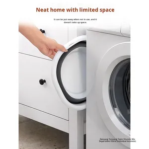 Bassin pliable offre 10L 5L 2.7L PP jetable voyage <span class=keywords><strong>en</strong></span> plein air bébé grand ménage <span class=keywords><strong>en</strong></span> <span class=keywords><strong>plastique</strong></span> étudiant dortoir bassin spécial - Product Image 3
