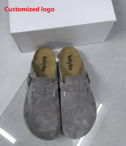 Pantuflas Berken Cómodas <span class=keywords><strong>de</strong></span> <span class=keywords><strong>Verano</strong></span> en Stock <span class=keywords><strong>para</strong></span> <span class=keywords><strong>Hombre</strong></span> y Mujer, Marca <span class=keywords><strong>de</strong></span> Diseñador Popular, <span class=keywords><strong>Zuecos</strong></span> Berken <span class=keywords><strong>de</strong></span> Cuero Genuino - Product Image 4