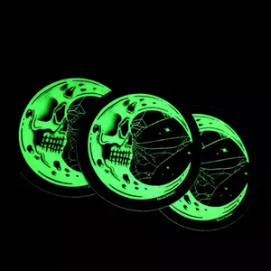 Custom Luminous Sticker Die Cut Kids Vinyl Label Glow In Dark Sticker Reflective Decoration The Night Glow Car Stickers