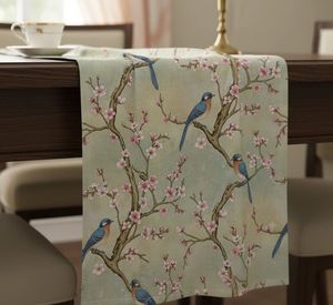 Tissu d'ameublement imprimé style Chinoiserie classique au mètre – Tissu élégant à motif d'inspiration traditionnelle pour meubles - Product Image 3