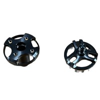 Boîtier de moteur de drone en alliage d'aluminium et acier inoxydable, usiné CNC avec précision, accessoires de drone de type brochage