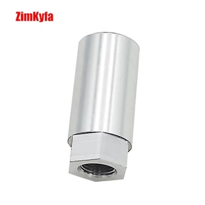 Kit d'adaptateur de manomètre de pression de carburant Zimakyfa pour véhicules Ford - OEM personnalisable en alliage d'aluminium argent/noir, garantie 1 an - Product Image 1