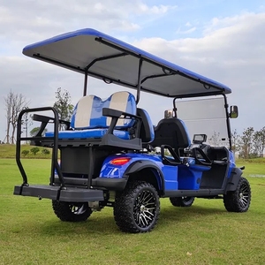 Nouveau modèle Mini voiturette de golf électrique avec batterie au lithium 72V 6 places Buggy levé - Product Image 2