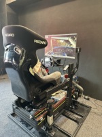 aluminium simulateur de cockpit de course siège voiture conduite simulateur de course jeu de cockpit simulateur de course