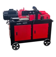 Nouvelle condition déformée barre d'acier Machine à fileter automatique moteur Rebar Rib Peeling équipement de roulement de fil parallèle