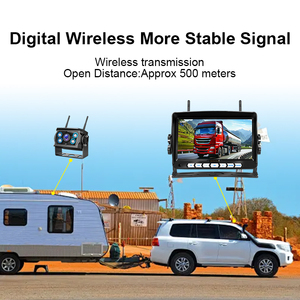 Monitor DVR con Schermo IPS da 7 Pollici, Telecamera Posteriore Impermeabile IP67, Sistema di Telecamere Wireless per Rimorchi, Camion, <span class=keywords><strong>Camper</strong></span> e Autobus - Product Image 3