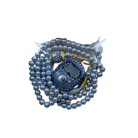 Ensemble cadeau de prière islamique, chapelet Tasbeeh à 99 perles, écran tactile LED, bague intelligente, système d'exploitation Symbian, autonomie de la batterie de 3 mois