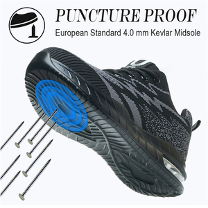 <span class=keywords><strong>Scarpe</strong></span> <span class=keywords><strong>antinfortunistiche</strong></span> <span class=keywords><strong>nere</strong></span> 2025 leggere <span class=keywords><strong>scarpe</strong></span> da lavoro da donna <span class=keywords><strong>scarpe</strong></span> sportive in acciaio con punta per <span class=keywords><strong>scarpe</strong></span> protettive industriali da donna - Product Image 5