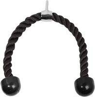 Corde de triceps robuste avec poignée antidérapante, marque Vigor Power Gear, en polyester, 37 cm, pour accessoires de machines de musculation