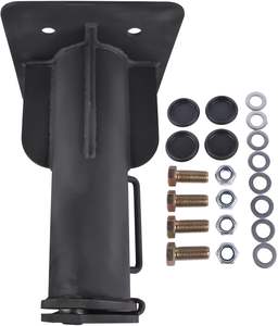 Adaptateur <span class=keywords><strong>de</strong></span> <span class=keywords><strong>remorque</strong></span> à col <span class=keywords><strong>de</strong></span> cygne <span class=keywords><strong>de</strong></span> 15 po, poche <span class=keywords><strong>de</strong></span> boule <span class=keywords><strong>de</strong></span> 2-5/16 po, capacité <span class=keywords><strong>de</strong></span> 20 000 lb et <span class=keywords><strong>plaque</strong></span> <span class=keywords><strong>de</strong></span> verrouillage auto-centrante, coupleur - Product Image 4