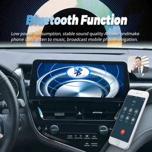 <span class=keywords><strong>4</strong></span> + 64GB 12.3 inch màn hình cảm ứng đài phát thanh xe <span class=keywords><strong>Android</strong></span> âm thanh đổ xe DVD Player Stereo cho Toyota Camry 2021 - Product Image 6