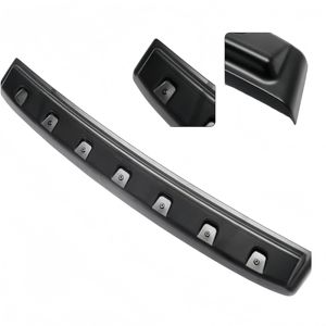 Apto para Suzuki Jimny JB64JB74 de 2019 a 2021. Una tira decorativa elevada para la entrada de aire en el capó negro del motor. - Product Image 3