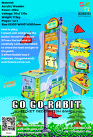 Jeu amusant pour enfants à pièces 2 joueurs Crossing road arcade jeu de rachat vidéo avec écran LCD 55 pouces