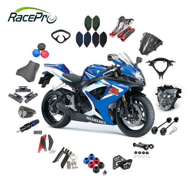 RACEPRO High Quality Motorcycle Full Range GSXR 750 Motorcycle Accessories for Suzuki GSXR 750