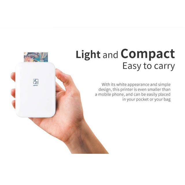 HPRT MT53 Mini Portable Printers Zink AR Printer Portable Photo Printer