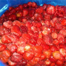 Hot Selling Restaurant IQF Fresh Fruit Organic Halal Plastic Bag No Additives Whole Quality Frozen Strawberries