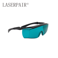 Meilleures lunettes de sécurité laser rouge personnalisées pour laboratoire médical, OD 6+, 620-700nm, certifiées CE, 25% de transmission, anti-rayures pour la protection des yeux