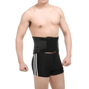 Hot sell Wholesale Electric Men's Waist Support Belt Sport Fitness Medical Neoprene Tummy Waist Trimmer Slimming Belt