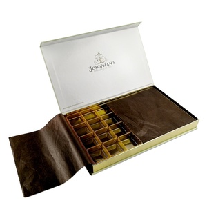 Hộp Quà Đóng Cửa Từ Tính Dạng Lì Mới Bán Chạy Nhất Bao Bì Bánh <span class=keywords><strong>Macaron</strong></span> Sô Cô La - Product Image 1