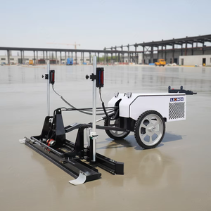 Machine de nivellement de sol en béton, machine de nivellement laser pour béton, machine de nivellement de sol à conducteur marchant à pied, en promotion - Product Image 1