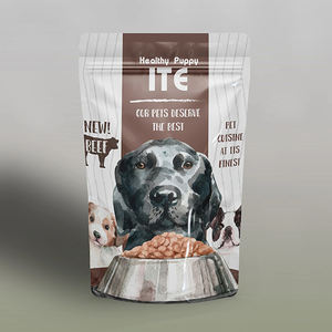 Mylar Stand up Bag Mate Reciclable EVOH PE Embalaje de plástico para alimentos para mascotas con cremallera e impresión de huecograbado para bolsas de alimentos para mascotas - Product Image 5