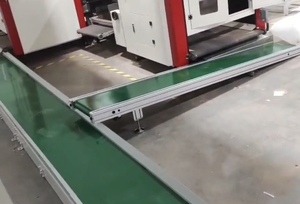 Nhỏ màu xanh lá cây PVC vành đai băng tải hộp các tông chi phí thấp Chất lượng cao Mini vành đai băng tải - Product Image 3