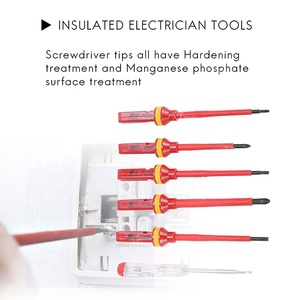 Rt tool elettricisti professionali 13 pezzi cacciavite 1000v coibentato vde tool set - Product Image 3