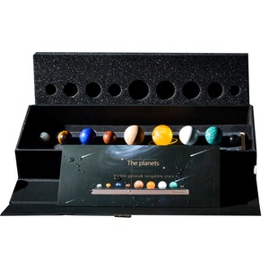Venta al por mayor, adornos <span class=keywords><strong>de</strong></span> cristal, estrella, Nine Planet, labradorita, bola <span class=keywords><strong>de</strong></span> cristal Natural - Product Image 5