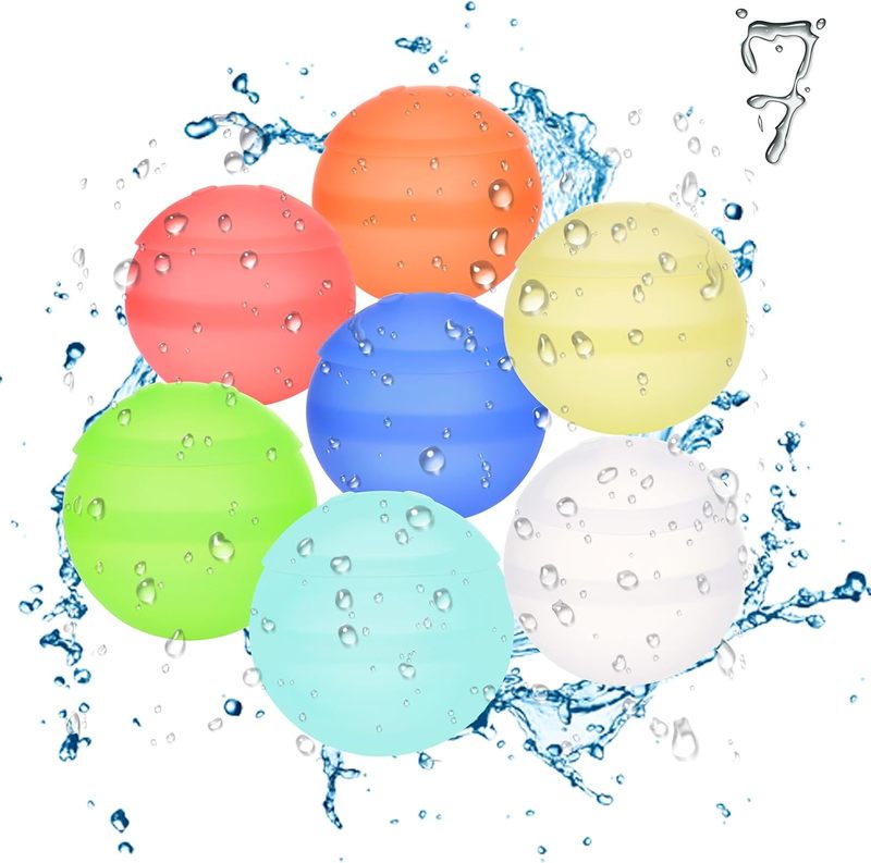 Water Balloon Silicone Self Sealing Refillable