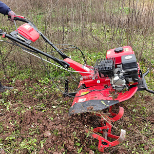 Tiller elettrico a benzina a larghezza ridotta 7.5HP per frutteti e vigneti macchina per coltivatori rotanti - Product Image 2