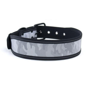 Collier pour animaux de compagnie en nylon réfléchissant robuste de haute qualité 5cm collier de chien <span class=keywords><strong>extra</strong></span> <span class=keywords><strong>large</strong></span> collier de grand chien avec boucle de ceinture - Product Image 2