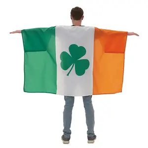 <span class=keywords><strong>Bandera</strong></span> naranja y <span class=keywords><strong>verde</strong></span> de poliéster para el Día de San Patricio, envío rápido, 3x5 pies - Product Image 1