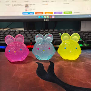 Hot Selling New Stretch Squeeze TPR Maltose Sensory <b>Toy</b> Decompression Stress Relief <b>Soft</b> Simulation <b>Rabbit</b> Squeeze <b>Toy</b> - Product Image 6