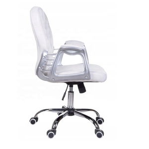 Europe chaud Bomacy Belles Chaises Ascenseur Blanc Avec roues Pour Salon Spa Client Chaise D'attente <span class=keywords><strong>de</strong></span> Bureau Blanc <span class=keywords><strong>leslie</strong></span> chaise <span class=keywords><strong>de</strong></span> salon - Product Image 3