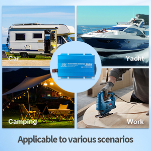 <span class=keywords><strong>300W</strong></span> tinh khiết Sine Wave <span class=keywords><strong>Power</strong></span> <span class=keywords><strong>Inverter</strong></span> DC 12/24/48V AC 110/220V xe động cơ nhà năng lượng mặt trời Hệ thống Led 50Hz/60Hz OEM - Product Image 6