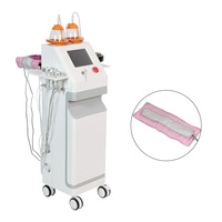 Appareil de thérapie par ventouses électrique 4 en 1 avec micro-courant et LED rouge pour l'agrandissement des seins, avec ventouses interchangeables, soins de beauté à domicile