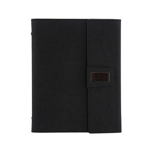2026 Customized Color Eco Friendly Luxury <b>A5</b> Executive <b>Diary</b> Silk Screen Printed Leather Metal Buckle Gift Set Business - Product Image 2