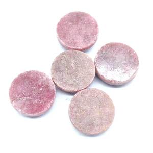 Rodonita cabujón de corte redondo de 13mm para ajuste de joyería - Product Image 5