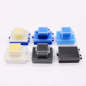 Boîte dentaire avec éponge, petite boîte de rangement en plastique pour prothèses dentaires et petits ornements, 5 pièces - Product Image 1